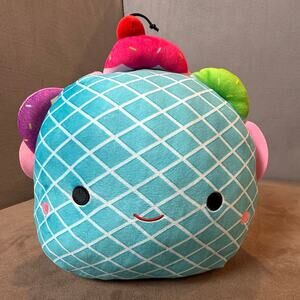Squishmallow Bertie Blue Ice Cream Taco 12” Plush Toy Pillow